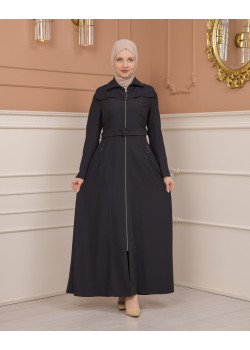 مانطو كلاريتا 1224 - رمادي