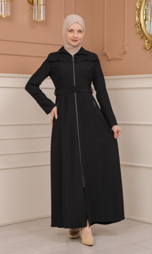 مانطو كلاريتا 1224 - اسود