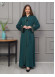 Diamond-Studded Modest Abaya 679 - green