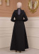 Belted Zippered Parachute Hooded Topcoat 1227 - dark Anthracite