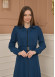Belted Zippered Prada Hooded Abaya Dress 1228 - turquoise