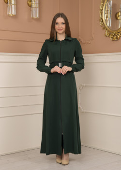 مانطو برادا ذو اكمام مطاط 1228  - اخضر