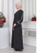 BELTED ZIPPERED SUEDE ABAY 1352 Antrasıt
