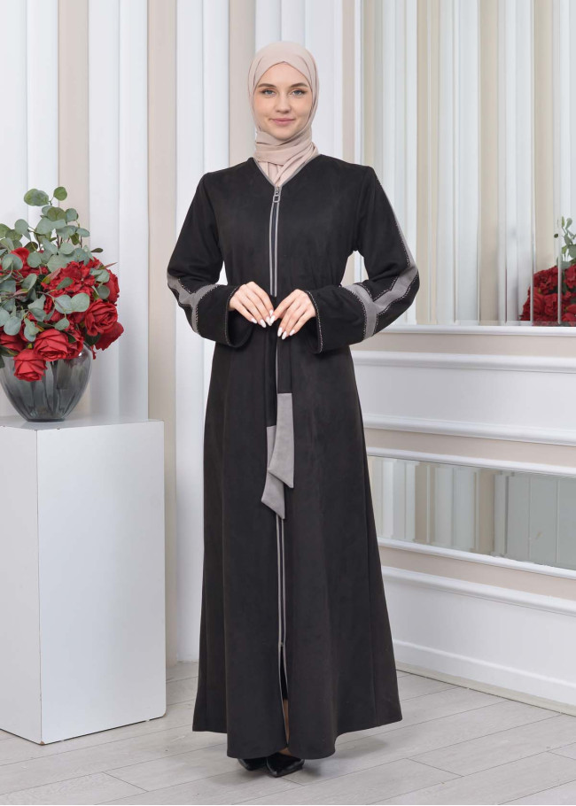 عباية شاموا نسائي 1352 Gri