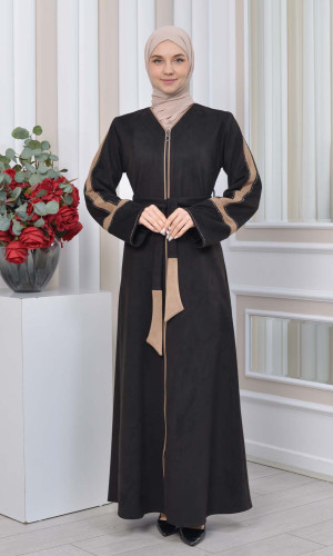 عباية شاموا نسائي 1352 - بيج