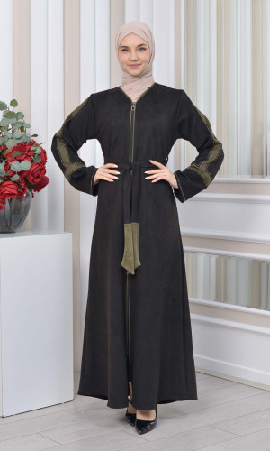 عباية شاموا نسائي 1352 - زيتي