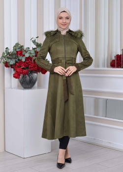 ترانشكوت شاموا نسائي كلوش  1339 - زيتي