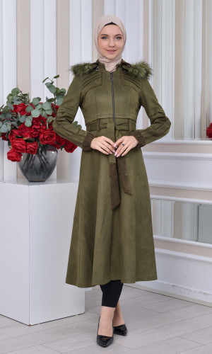 ترانشكوت شاموا نسائي كلوش  1339 - زيتي