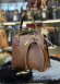 Luxury Leather Womens Handbag - Code 936 - tan