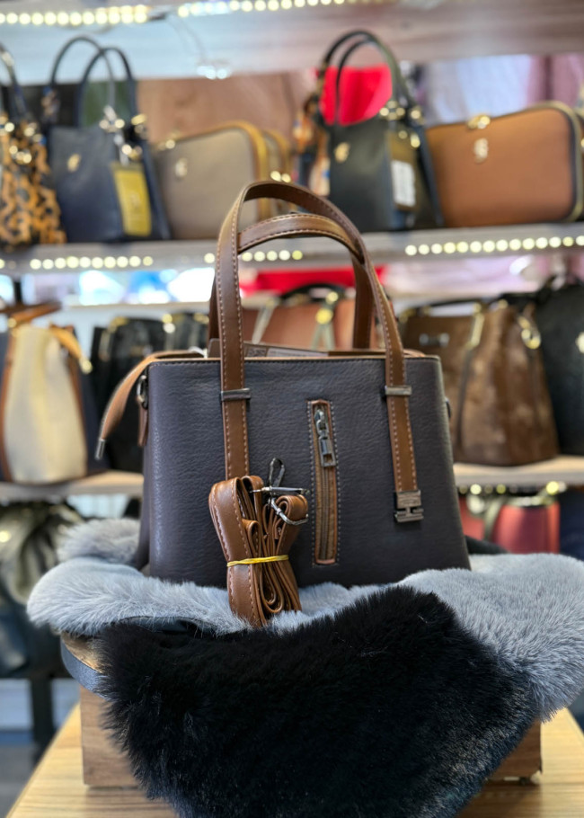 Luxury Womens Handbag - Code 961 - brown