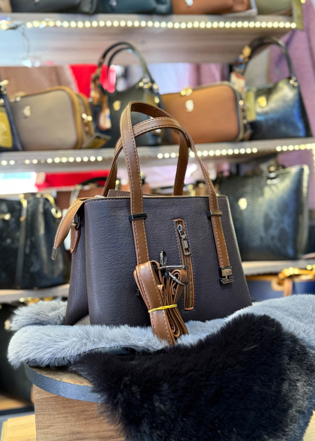 Luxury Womens Handbag - Code 961 - brown