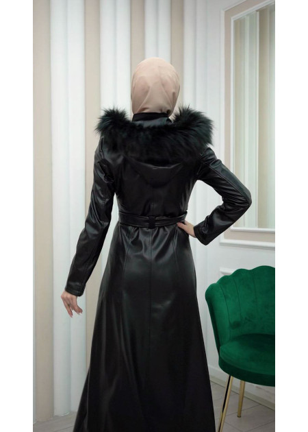epine bijou fur jacket ＆ skirt (black) Frame Faux Fur Zip Jacket | Saks Fifth Avenue