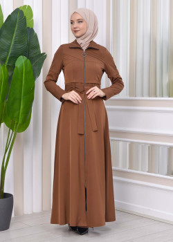 مانطو برادا كلوش 1212 - بني