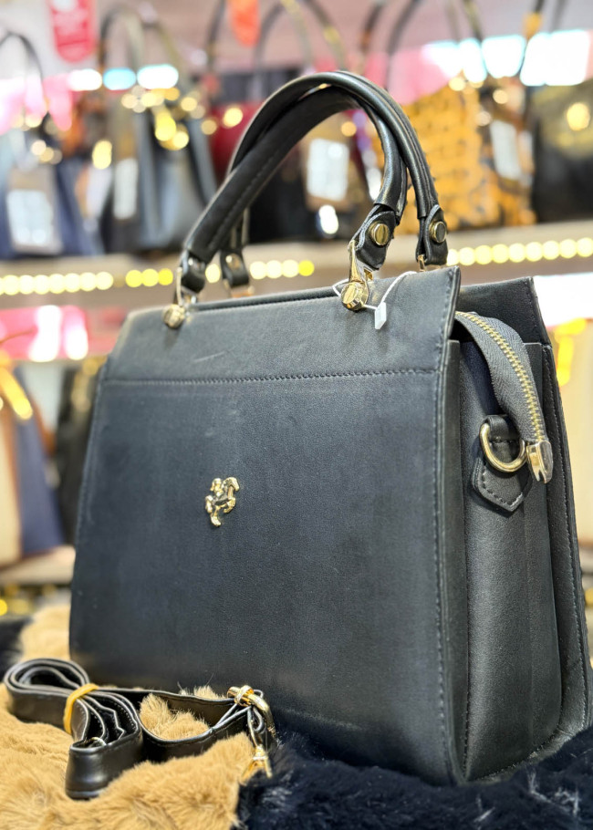 MEDIUM SIZE SHOULDER/WOMEN'S HANDbag 958 Siyah