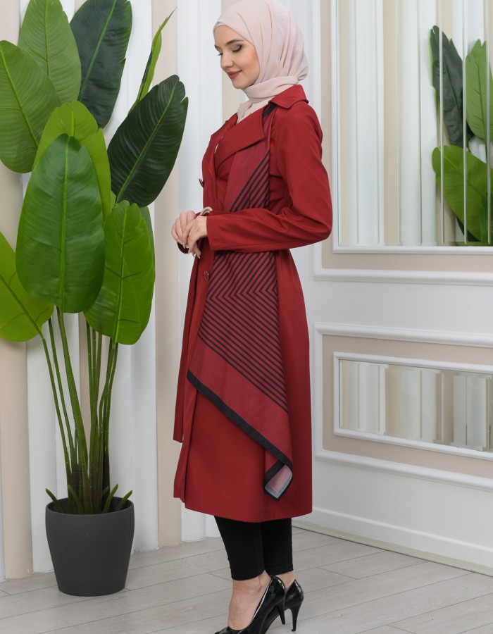 ترانشكوت نسائي باراشوت 1347 Bordo