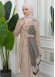 SHAWL COLLAR BELT WOMEN'S PARACHUTE TRENCH COAT 1347 Bej