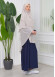 Chiffon Hijab Ready Made Veiled Practical Scarf 3 Layer - Cover Souffle 827 Krem