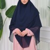 حجاب  شيفون 3 طبقات - درع 827 Lacivert