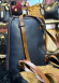 Elegant Leather Backpack - 969 - deep blue