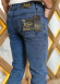 Slim Fit Erkek Jean Pantolon kod 2000 - Mavi