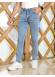 Slim Fit Erkek Jean Pantolon kod 2001 - Mavi