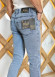 Slim Fit Men Jeans kod 2001 - blue