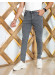 Slim Fit Erkek Jean Pantolon kod 2001 - Antrasıt