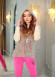 بيجاما نسائية مخمل 4 قطع 1087 Bej