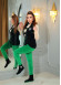 (RABBIT) 4-PIECE WINTER VELVET TRACKSUIT -VEST -T-SHIRT -TROUSERS -SOCKS -1087 Siyah