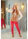 (RABBIT) 4-PIECE WINTER VELVET TRACKSUIT -VEST -T-SHIRT -TROUSERS -SOCKS -1087 - light brown