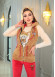 (RABBIT) 4-PIECE WINTER VELVET TRACKSUIT -VEST -T-SHIRT -TROUSERS -SOCKS -1087 Açık kahverengi