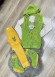(RABBIT) 4-PIECE WINTER VELVET TRACKSUIT -VEST -T-SHIRT -TROUSERS -SOCKS -1087 kivi