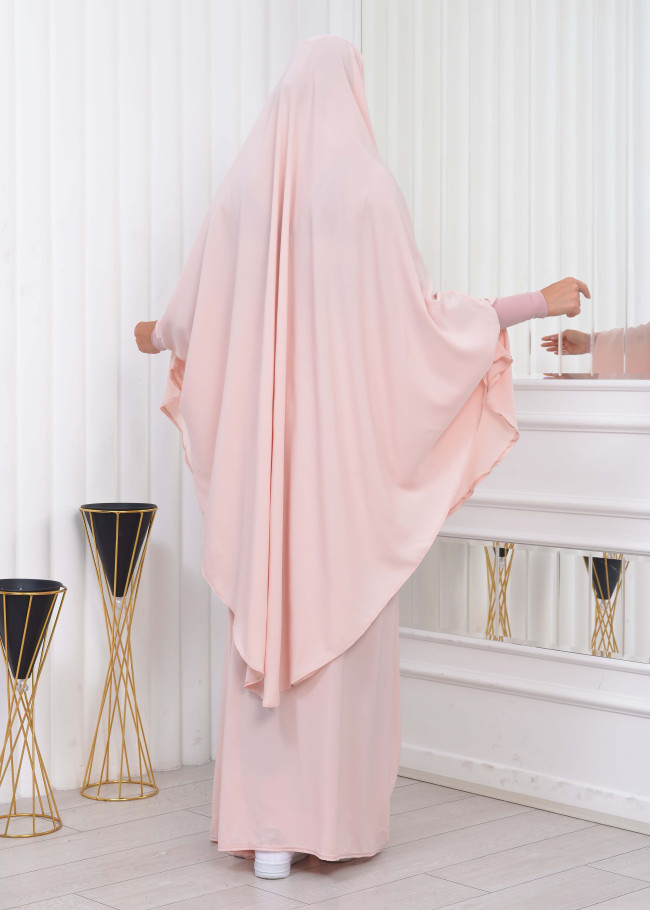 ISLAMIC WEARING Hijab 2Pieces Madine LIGRA Sleeve 822 somon