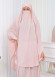 ISLAMIC WEARING Hijab 2Pieces Madine LIGRA Sleeve 822 somon