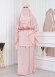 ISLAMIC WEARING Hijab 2Pieces Madine LIGRA Sleeve 822 somon