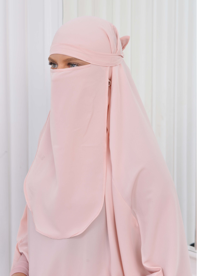 ISLAMIC WEARING Hijab 2Pieces Madine LIGRA Sleeve 822 somon