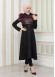BELT SUEDE TRENCH COAT WITH FUR COLLAR 1351  Bordo