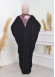Bat sleeve Hijab Abaya Evening Dress code : 628 Pembe