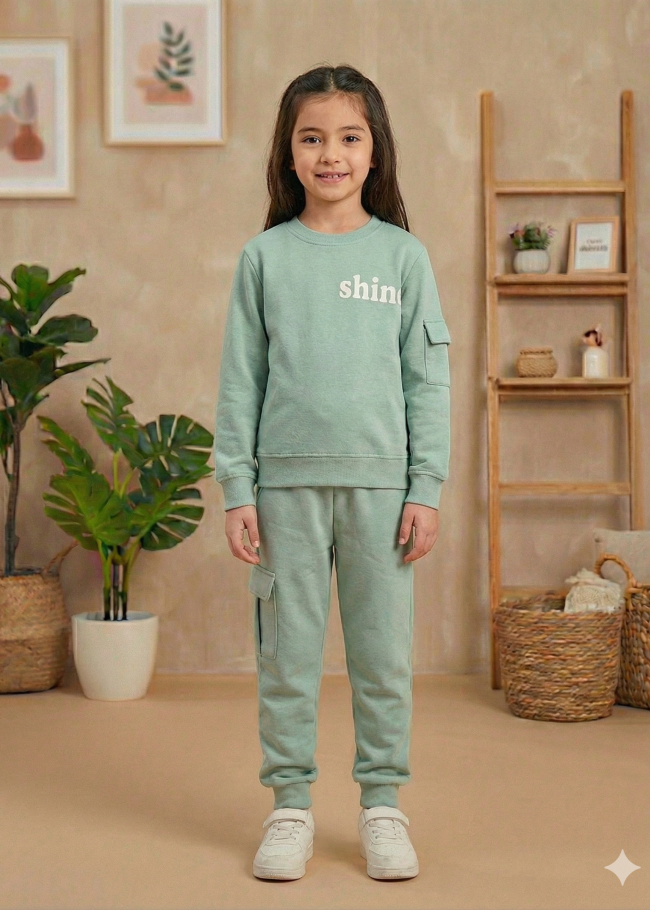 3111 بجامة بناتي SHINE - عفني