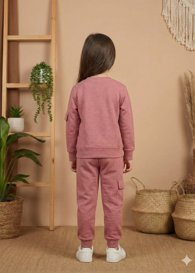 3111 بجامة بناتي SHINE - فوشي