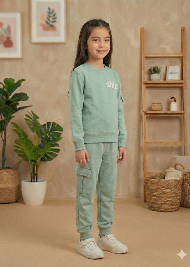 3111 بجامة بناتي SHINE - عفني