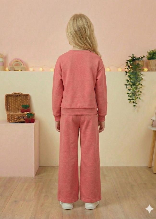 3121 بجاما بناتي 5 بكلات  - Fuchsia