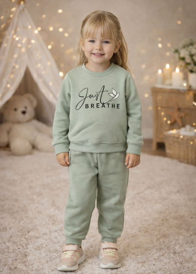 3136 بيجاما فراشة مع كتابة - عفني