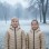 Gefütterte Pufferjacke mit durchgehendem Fleece-Futter für Kinder 5149 - Beige